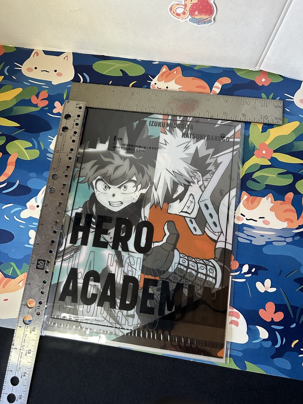 My Hero Academia A4 Transparent File Folder from Japan- Ochako Uraraka